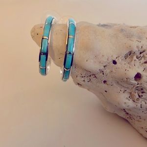 Turquoise Sterling earrings